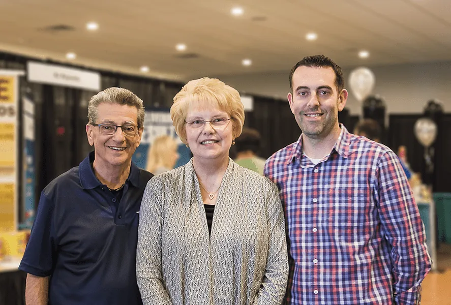 The Zalls: Eddie, Terry and Greg