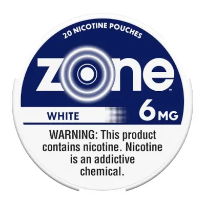 Zone 6mg White - 5ct