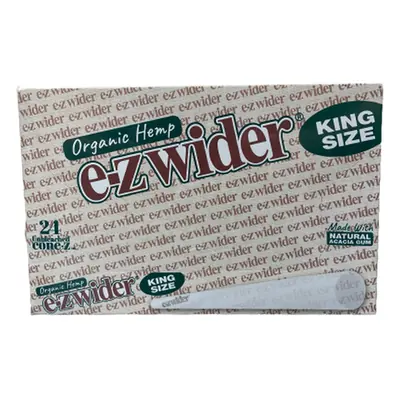 E-Z Wider Cone Hemp King - 12ct