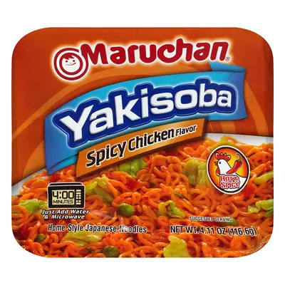 Maruchan Yakisoba Spcy Chicken 4oz - 8ct