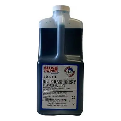 Slush Puppy Flavor Blue Rasp 0.5 Gal - 1ct