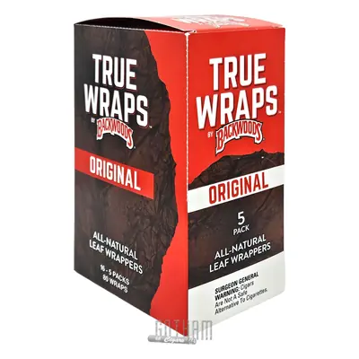 Backwoods TrueWraps 5pk Original - 16ct