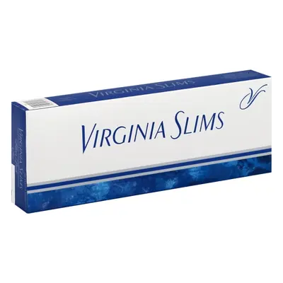 VIRGINIA SLIMS SILVER BOX 100