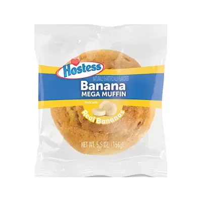 Hostess Muffin Banana Nut - 3ct