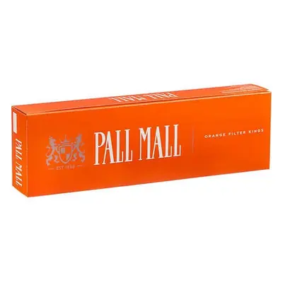 PALL MALL ORANGE BOX