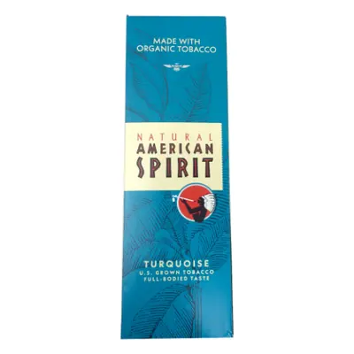 AMERICAN SPIRIT ORGANIC TURQUOISE