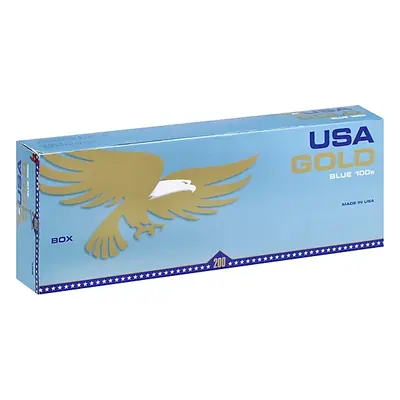 U.S.A GOLD BLUE BOX 100