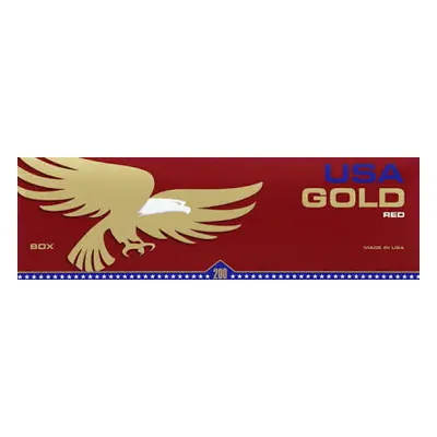 U.S.A GOLD RED BOX