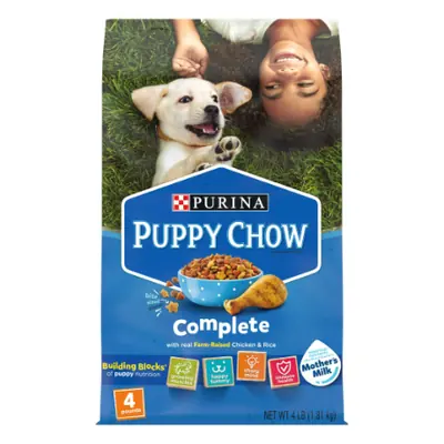Dog, Dry Purina Puppy Chow 4.4lb - 1ct