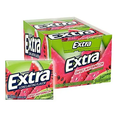 Extra Swt Watermelon Slim Pack - 10ct