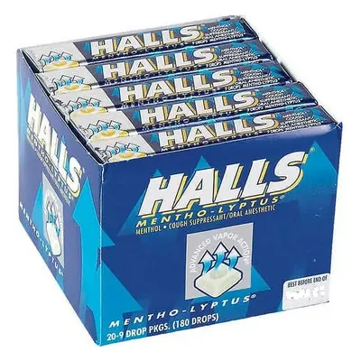 Halls Stick Mentho Lyptus - 20ct