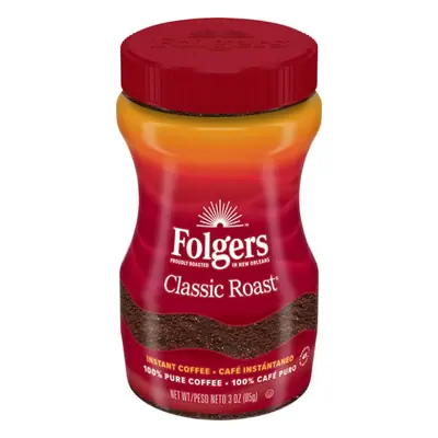 Coffee, Folgers Instant 3oz - 1ct