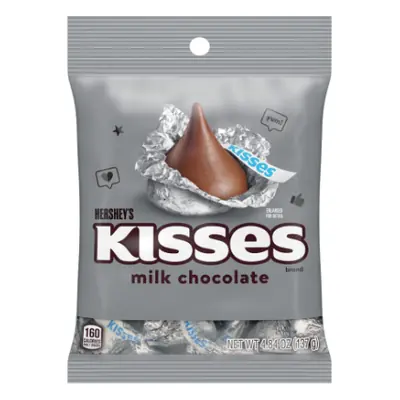 Hershey Peg Kisses 4.84oz - 12ct