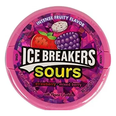 Ice Breakers Sours Cherry/Strawberry - 8ct