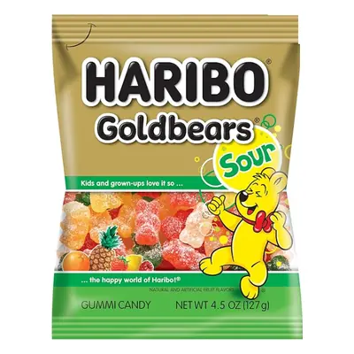 Haribo Sour Gold Bears 4.5oz - 12ct