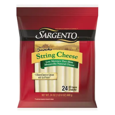 Cheese Stick, Sargnto String - 24ct