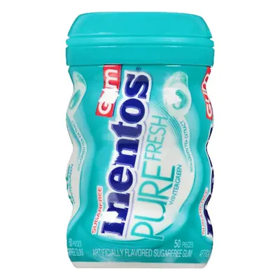 Mentos Gum Big Bottle Wintergreen 10ct