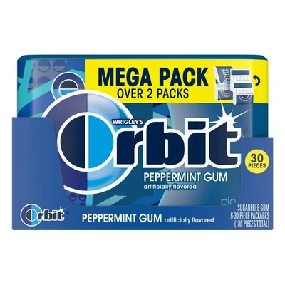 Orbit Mega Peppermint - 6ct
