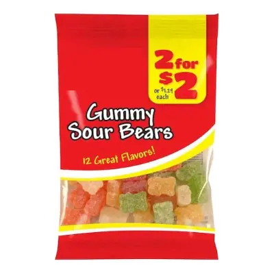 Uncle Ed Sour Gummy Bears