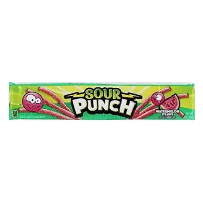 SourPunchStraws Watermelon - 24ct