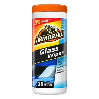 Armor All - Glass Wipes 30ct