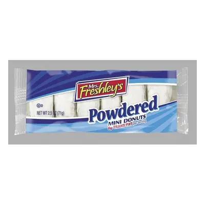 Bakery Mrs Fresh Donuts Mini Powdered - 12ct