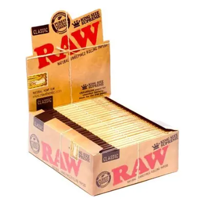 Raw Classic Hemp King Size Supreme - 24ct