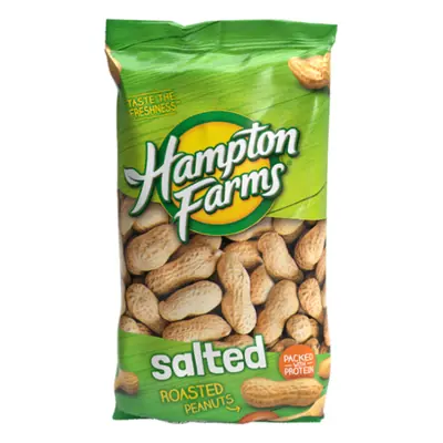 Peanuts In-Shell Hampton Salted 10oz - 1ct