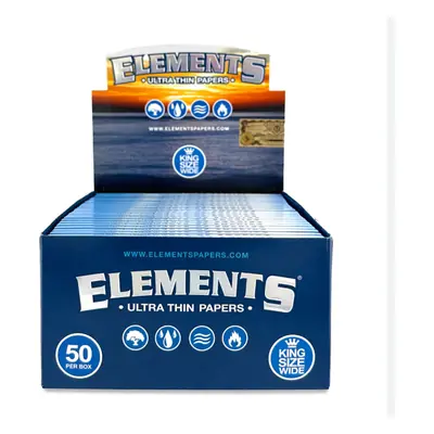 Elements King Ultra Thin Rice Pap - 50ct