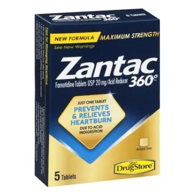 Zantac 360 5ct - 3ct