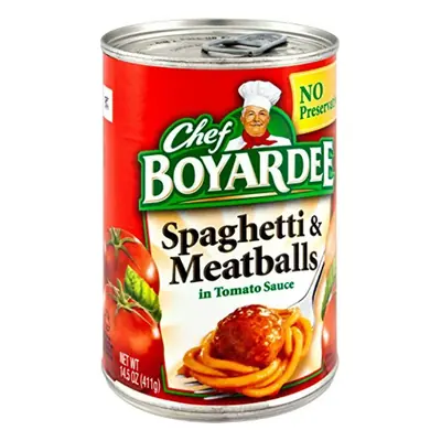 Chef Spaghetti & Meatballs 15oz - 1ct