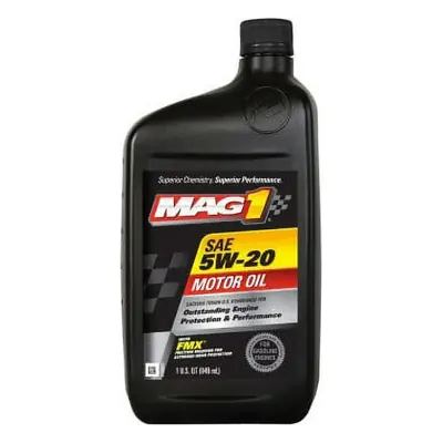 Oil Mag1 5W20 Synth Blend Quarts - 6ct