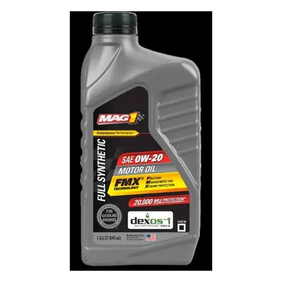 Oil Mag1 0W20 Full Synthetic Quarts - 6ct