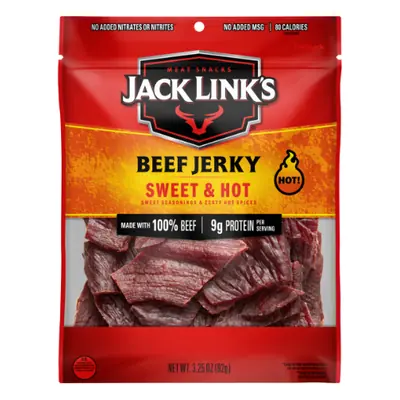 Jack Links 3.25oz Sweet&Hot Beef Jerky -8ct