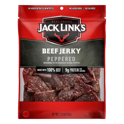 Jack Links 3.25oz Peppered - 8ct