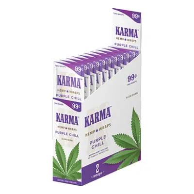 Karma Hemp Wraps Purple Chill 25/2s