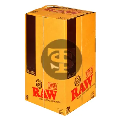 Raw Cone 1-1/4 12/20pks