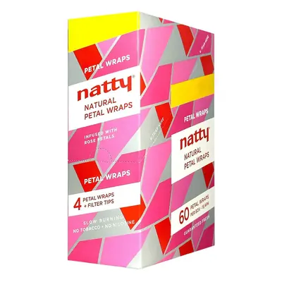 Natty Petal Organic Hemp Wraps 4/99 - 15/4pk