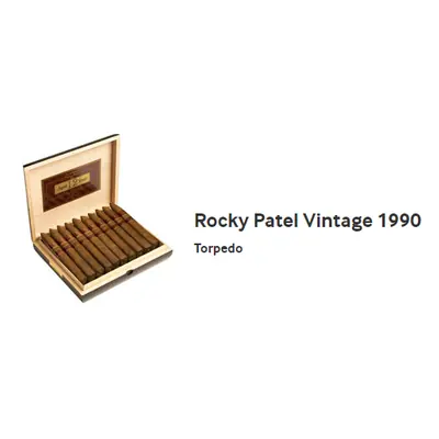 Rocky Patel 1990 Torpedo - 20ct
