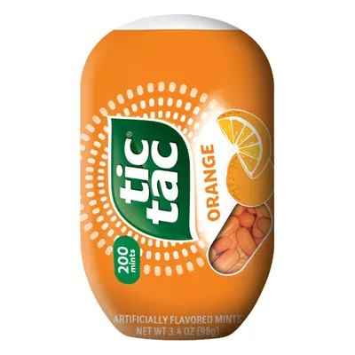 Tic Tac Bottle Orange - 4ct