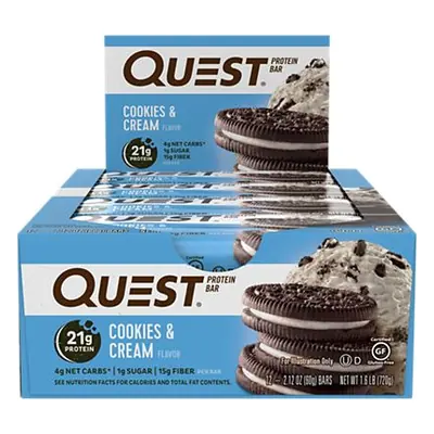 Quest Bar Cookies & Cream - 12ct
