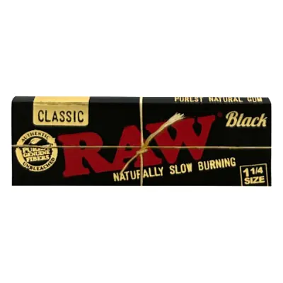 Raw Black 1-1/4 - 24ct