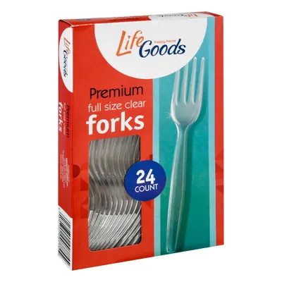 Plasticware Forks 24ct