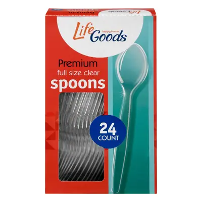 Plasticware Spoons 24ct