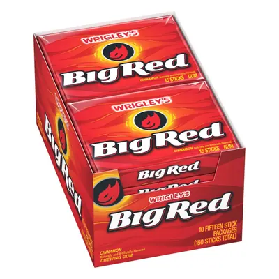 Wrigley Big Red Slim-Pack 10/15ct