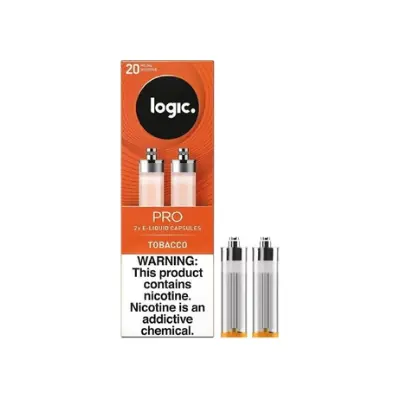 Logic Pro Capsule Tobacco 20mg/ml - 10/2pk
