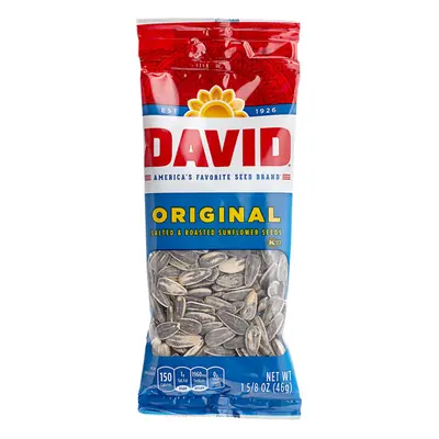 David Sunflower Tube Original 1.63oz - 12ct