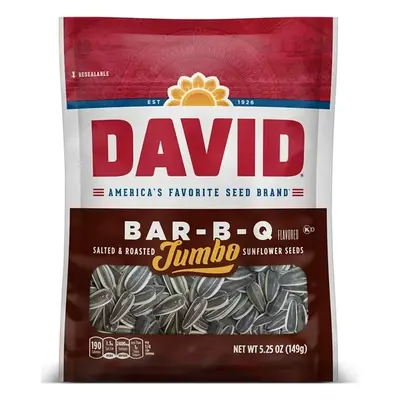 David Sunflower Peg BBQ 5.25oz - 12ct