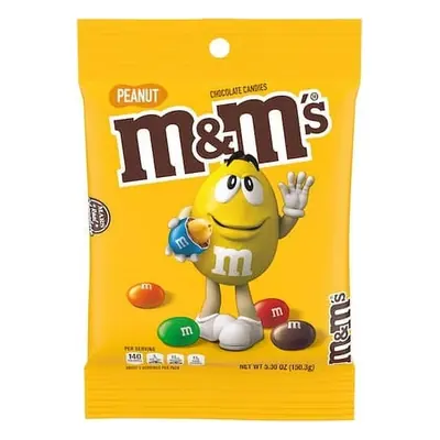 M & M Peg Peanut 5.3oz - 12ct