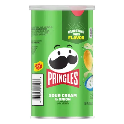 Pringles S. Cream & Onion 2.5oz - 12ct